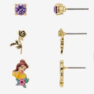 Disney Classics Jewelry | Beauty and the Beast | Belle Earrings Set